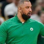 Boston Celtics-Trainer Ime Udoka muss wegen Beziehung zu einem Franchise-Mitarbeiter für die gesamte Saison gesperrt werden
