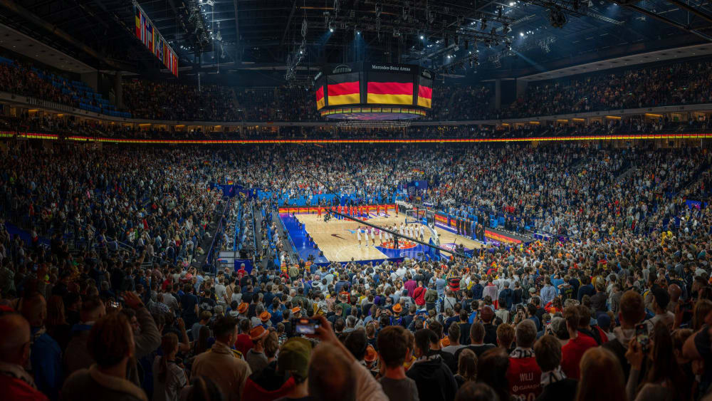 Nicht immer (stimmungs-)voll: Die Berliner Mercedes-Benz-Arena.