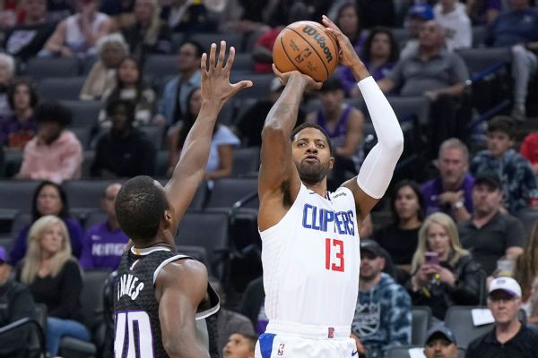 Paul George von Clippers, der von Ty Lue zur Führung angespornt wurde, hat 40 Siege