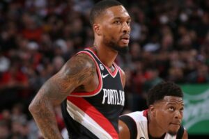 Portlands Damian Lillard (Kalb) wird in 1-2 Wochen neu bewertet