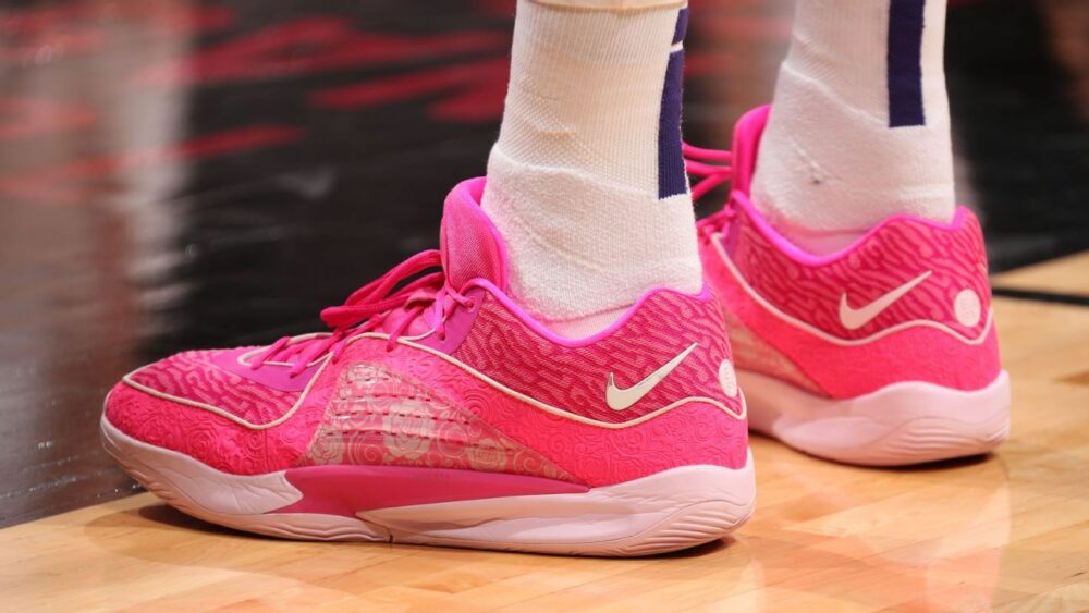 NBA-Kicks der Woche: Kevin Durant trägt einen ganz in Pink gehaltenen Signature-Schuh