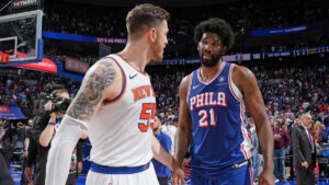 Spielbericht | Hartenstein blutet, Brunson überragt wieder: Knicks schalten 76ers aus | Philadelphia 76ers - New York Knicks 115:118 | Conference Viertelfinale - Best of 7 | NBA Play-offs 2023/24