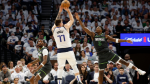 Inmitten der Eile, Anthony Edwards zu nominieren, macht Luka Doncic deutlich, dass dies seine Zeit ist