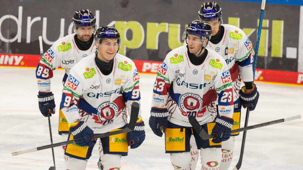 Im Topspiel: Doppelter Noebels schießt Eisbären zum neunten Sieg in Serie