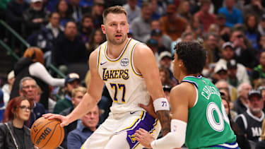 Luka Doncic wurde im Vorjahr überraschend zu den Los Angeles Lakers getradet.